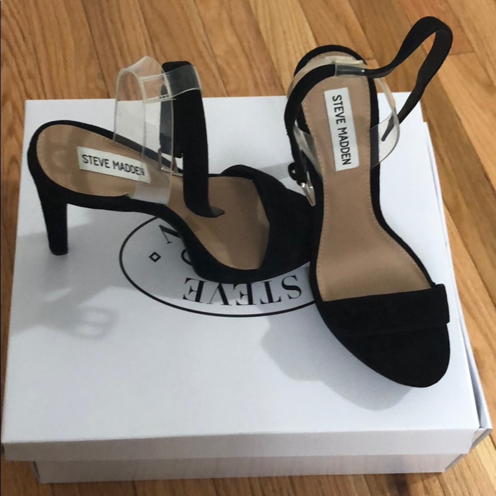 Steve Madden shoes size 7 casita black suede